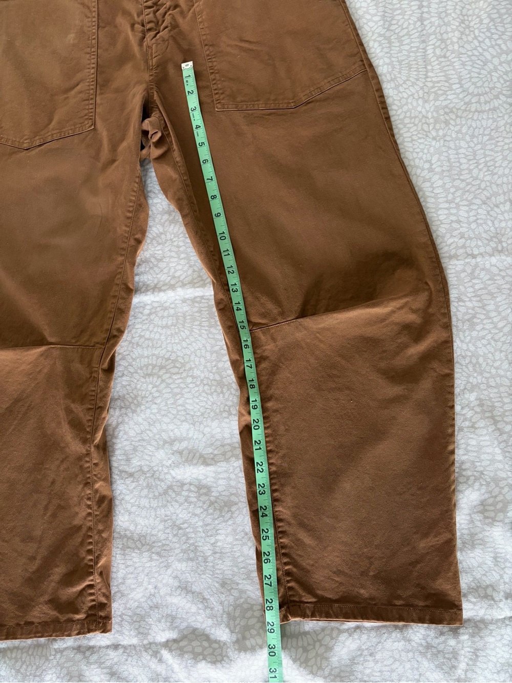NILI LOTAN Shon Cotton Pant Mid-Rise Barrel Leg Pant size 10 - Picture 9 of 9